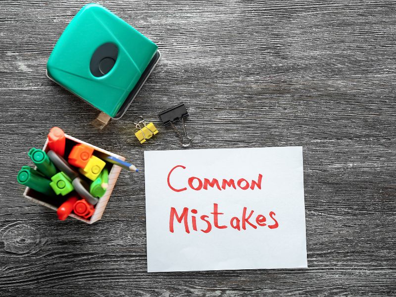 The Top Mistakes You Need to Sidestep