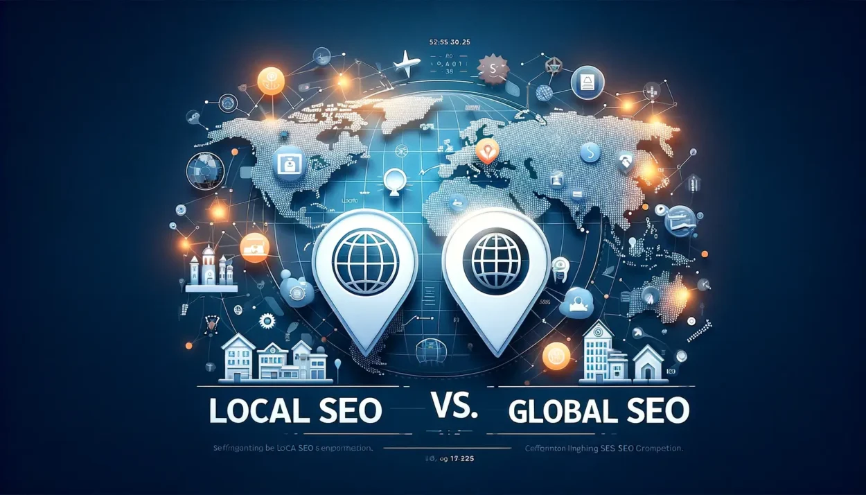 Local SEO vs. Global SEO: Conquering Your Corner of the Web, or the Whole World?